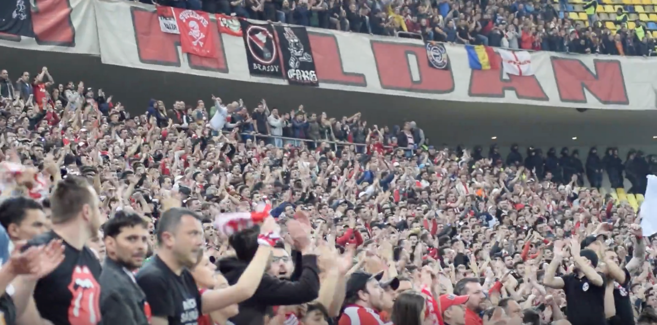 VIDEO: Reactia fanilor dupa golul marcat