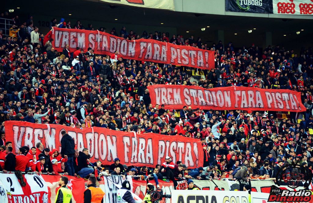 vrem stadion fara pista Dinamo