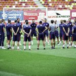 Antrenament Bilbao Arena Nationala