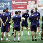 Antrenament Bilbao Arena Nationala