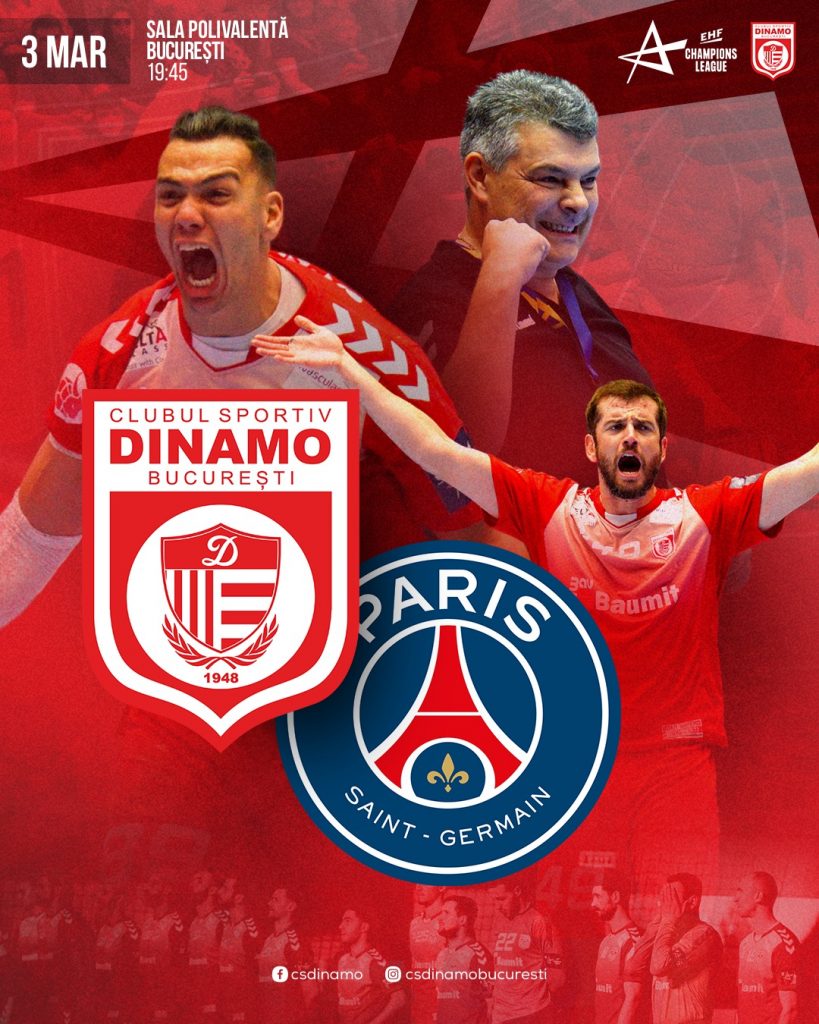 Dinamo handbal psg