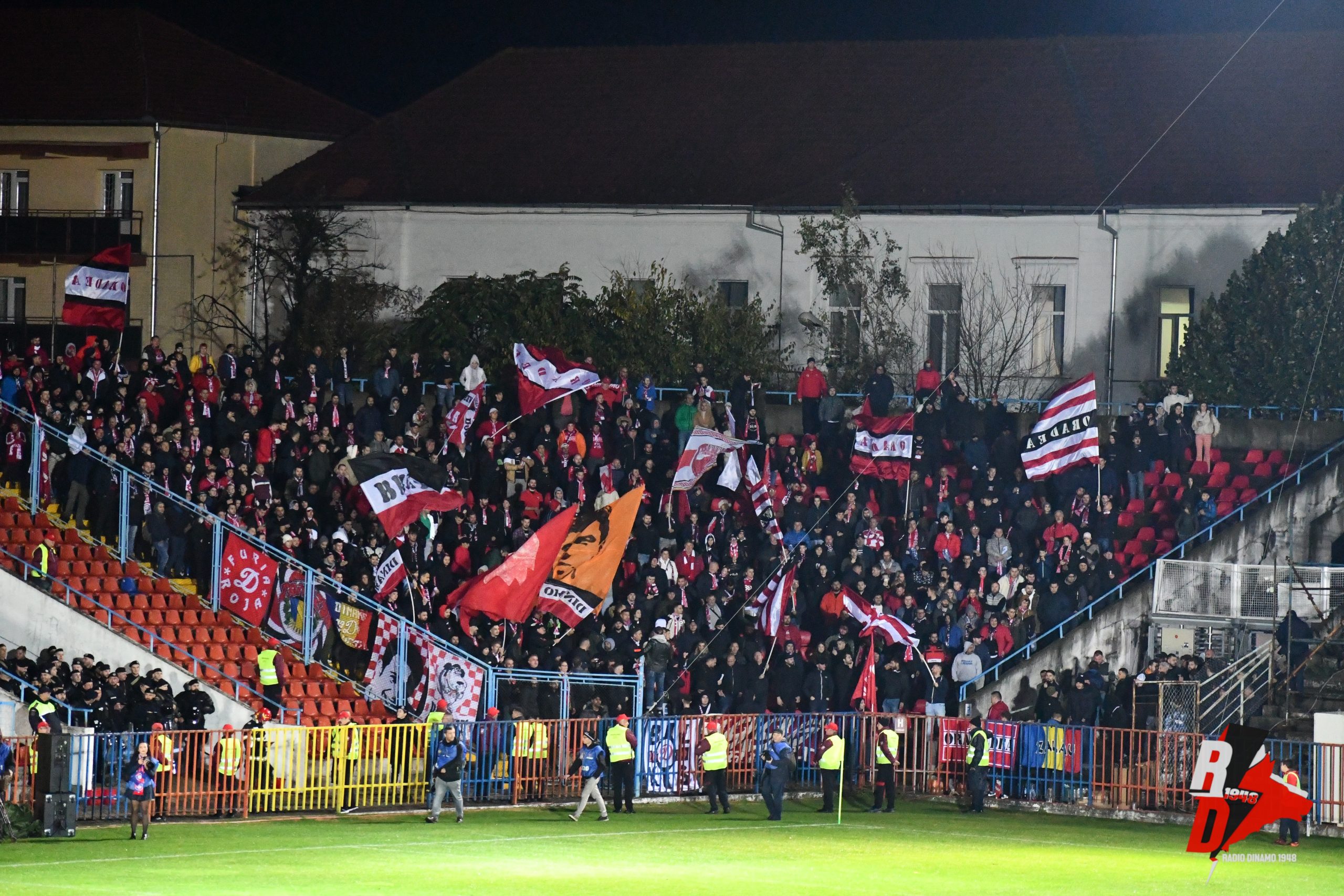 Fanii dinamovisti la Oradea