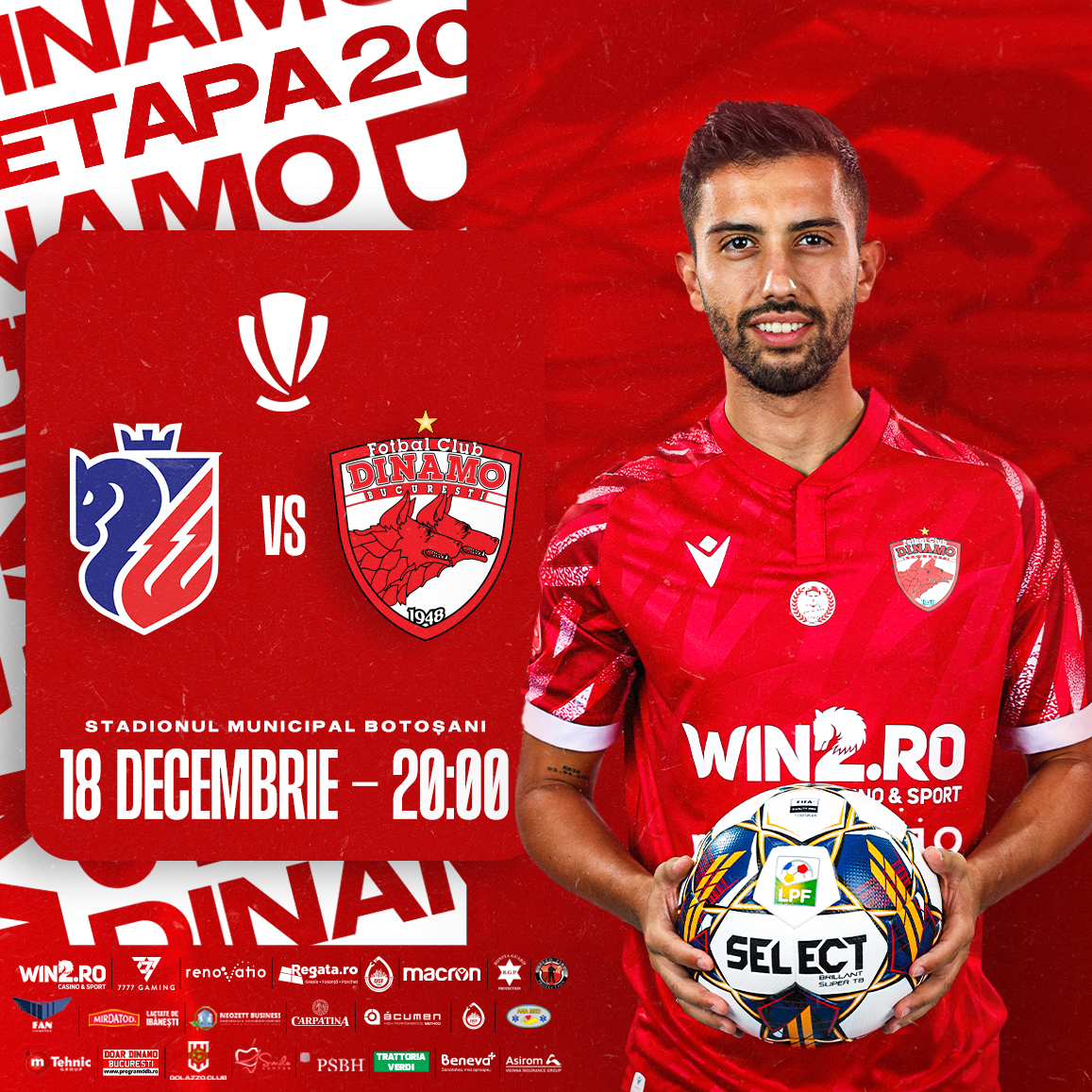 18.12.2023 Botosani-DINAMO comentariu LIVE