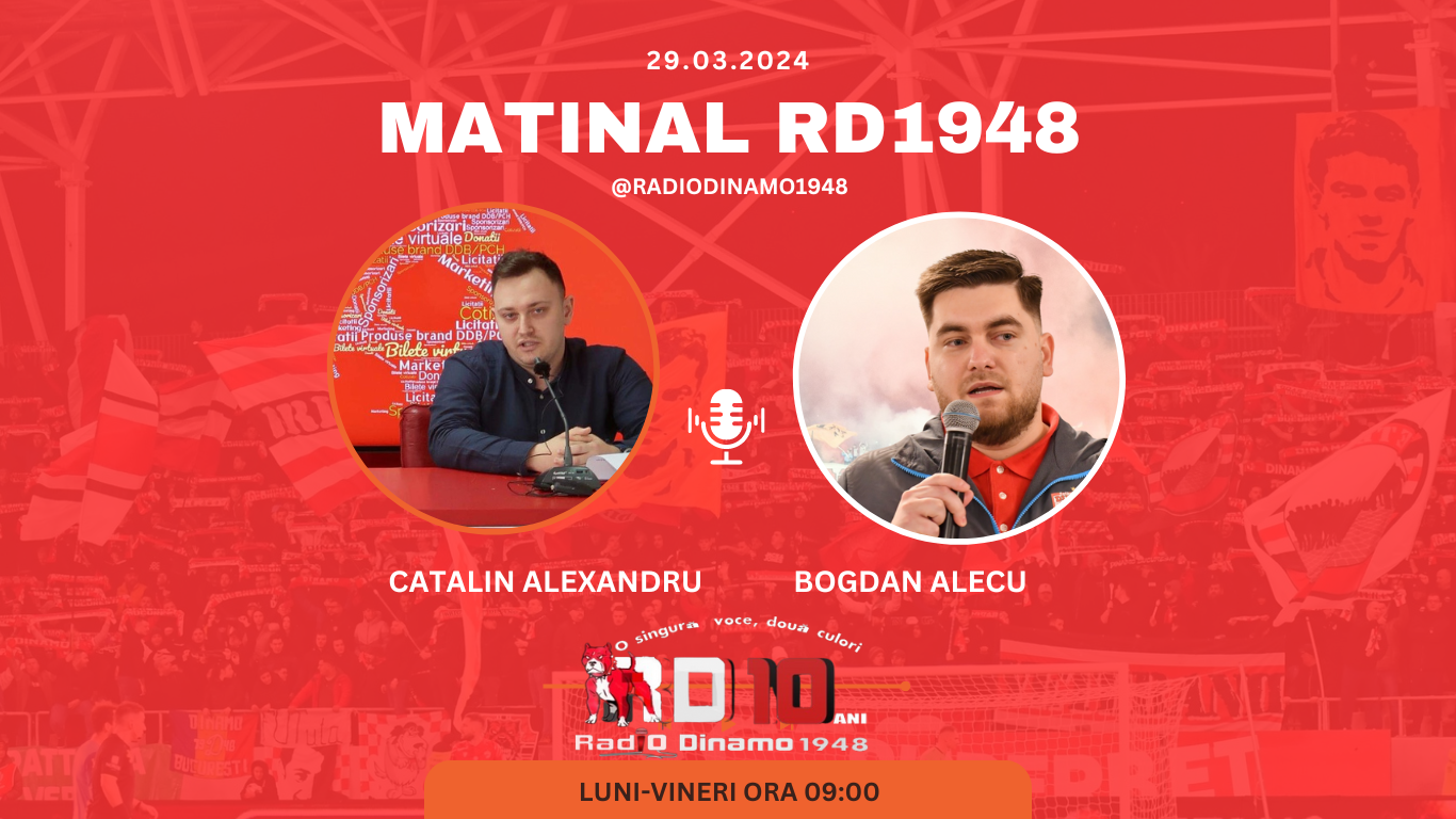 29.03.2024 Matinal Radio Dinamo1948