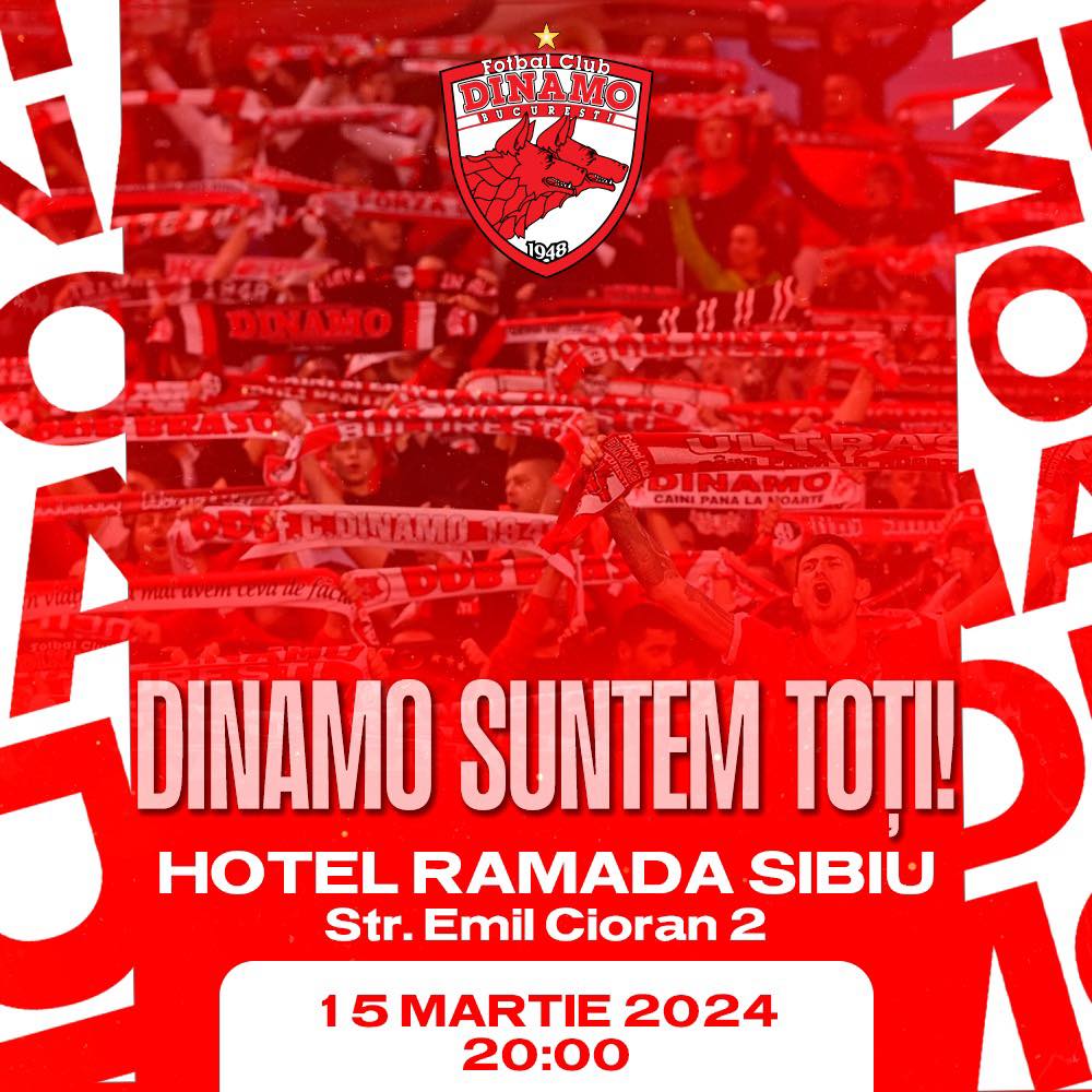 Dinamo suntem toți – Sibiu