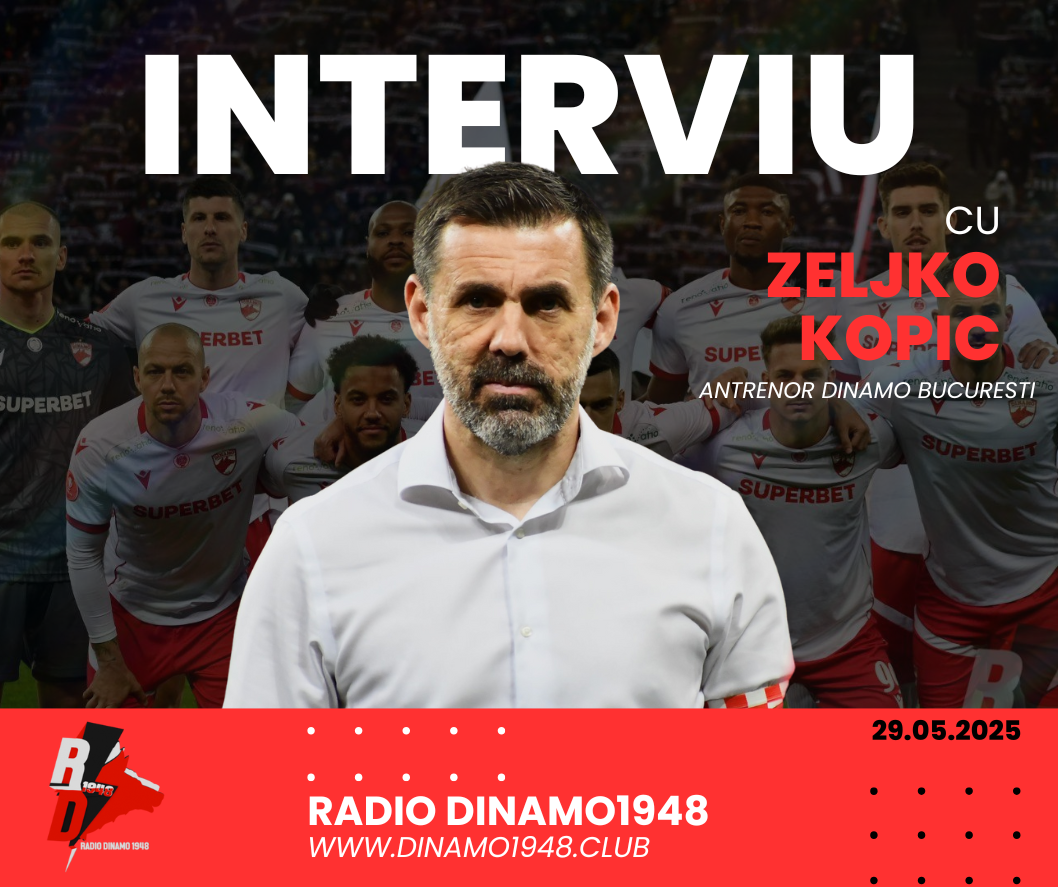 Interviu exclusiv cu Zeljko Kopic: când și unde poate fi urmărit