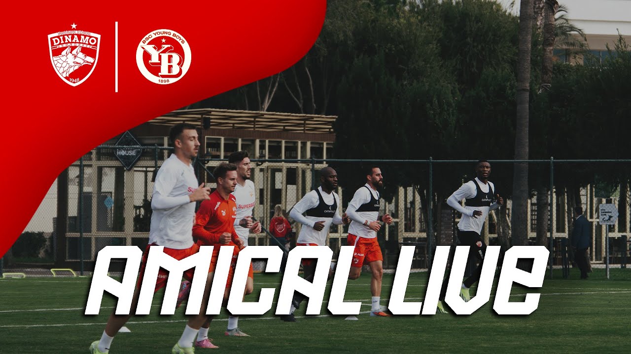 Primul test al iernii pentru Dinamo: unde poate fi urmărit meciul și cine este adversarul