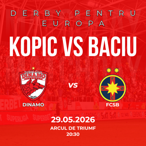 Atuul care poate face diferența pentru Dinamo în meciul sezonului