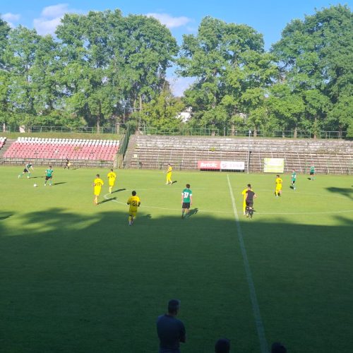 Victorie in amicalul cu minerii polonezi.