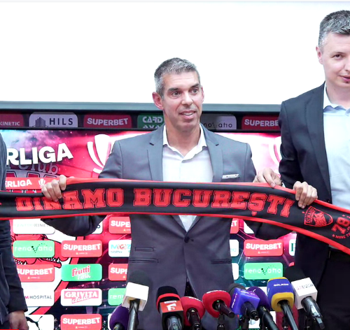 Conferința de prezentare a lui Nuno Campos: obiectivele lui Dinamo pentru noul sezon